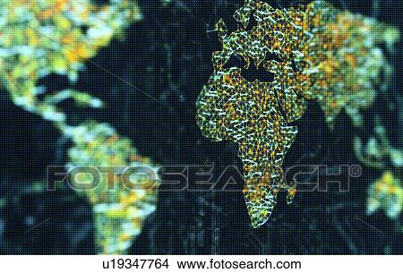 World map, illustration View Large Photo Image Picture - World map, illustration. Fotosearch