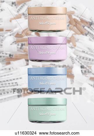 Anti-ageing treatments, artwork View Large Photo Image Picture - Anti-ageing treatments, artwork. Fotosearch