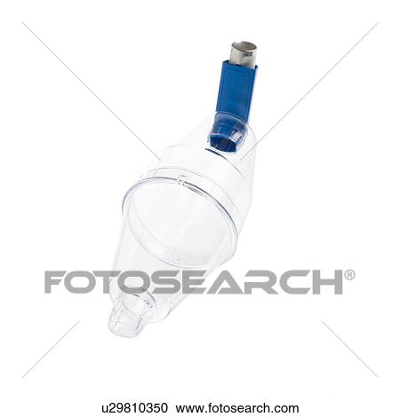 Asthma inhaler and spacer View Large Photo Image Stock Image - Asthma inhaler and spacer. Fotosearch