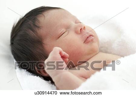 Stock Image - Baby boy. Fotosearch