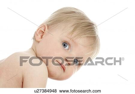 Stock Photo - Baby girl. Fotosearch