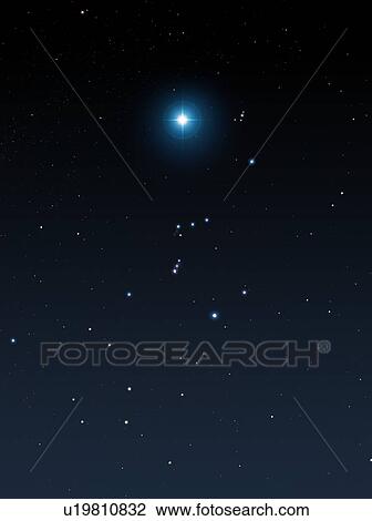 Stock Image - Betelgeuse supernova, artwork. Fotosearch