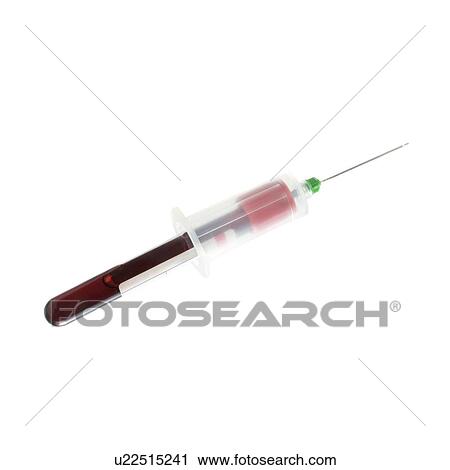 Stock Image - Blood sample. Fotosearch