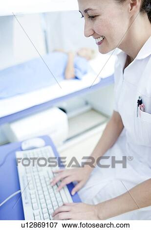 Bone density scan View Large Photo Image Stock Photo - Bone density scan. Fotosearch