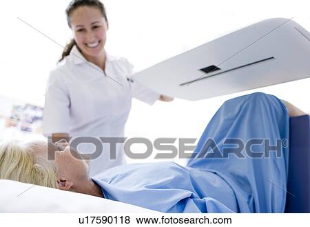 Bone density scan View Large Photo Image Stock Photo - Bone density scan. Fotosearch