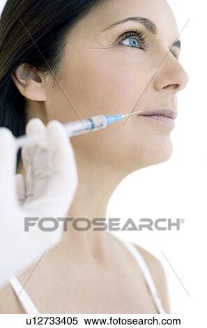 Stock Photography - BOTOX® injection. Fotosearch