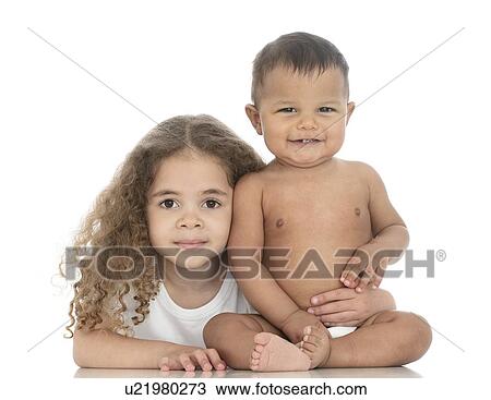 Brother and sister View Large Photo Image Stock Image - Brother and sister. Fotosearch