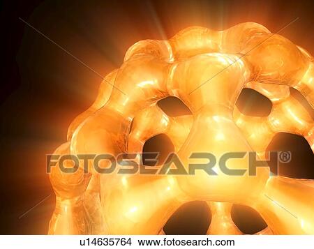 Buckyball, C60 Buckminsterfullerene View Large Photo Image Picture - Buckyball, C60 Buckminsterfullerene. Fotosearch