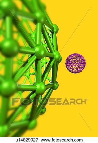 Buckyball molecules, artwork View Large Photo Image Stock Photo - Buckyball molecules, artwork. Fotosearch