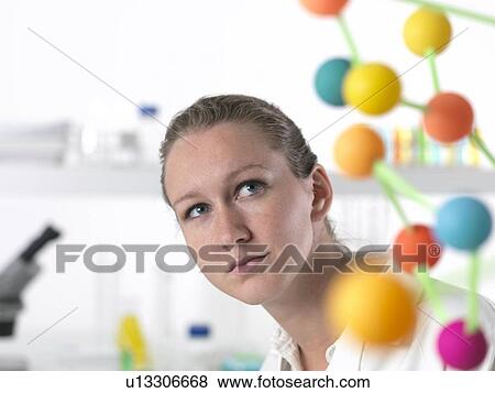 Stock Photo - Chemistry research. Fotosearch