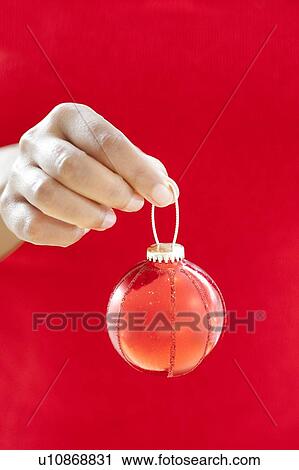 Stock Image - Christmas tree bauble. Fotosearch