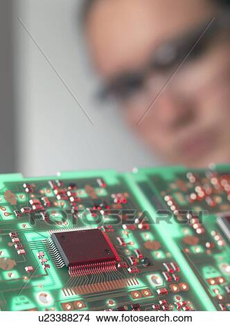 Picture - Circuit board. Fotosearch