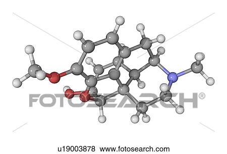 Codeine drug molecule View Large Photo Image Stock Photo - Codeine drug molecule. Fotosearch