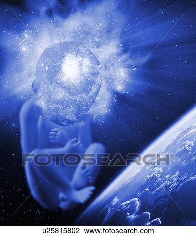 Stock Image - Creation, conceptual image. Fotosearch