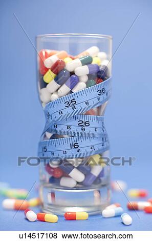 Stock Photo - Dieting pills. Fotosearch