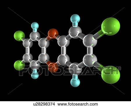 Dioxin molecule View Large Photo Image Picture - Dioxin molecule. Fotosearch