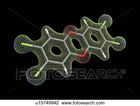 Dioxin molecule View Large Photo Image Stock Image - Dioxin molecule. Fotosearch