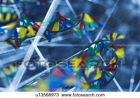 Stock Image - DNA, conceptual image. Fotosearch