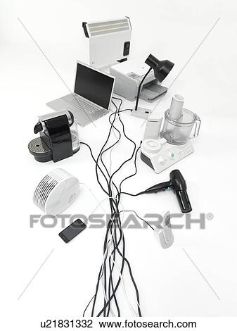 Stock Image - Domestic electrical appliances. Fotosearch