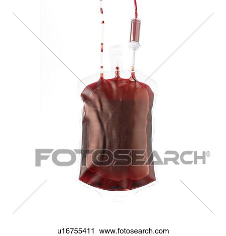 Stock Image - Donated blood. Fotosearch