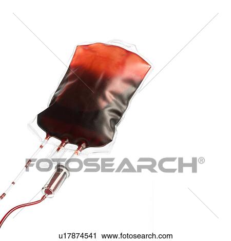 Stock Image - Donated blood. Fotosearch