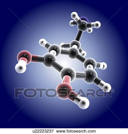 Dopamine, 3D molecular model View Large Photo Image Stock Photo - Dopamine, 3D molecular model. Fotosearch