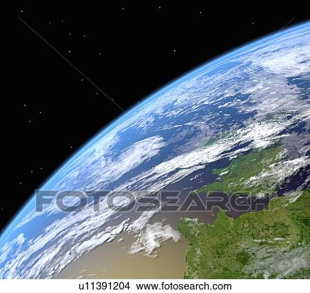 Picture - Earth, artwork. Fotosearch