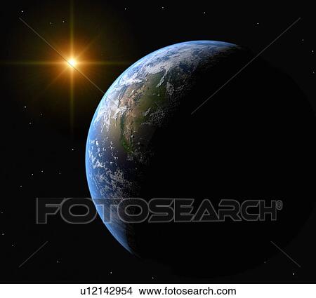 Earth, artwork View Large Photo Image Picture - Earth, artwork. Fotosearch