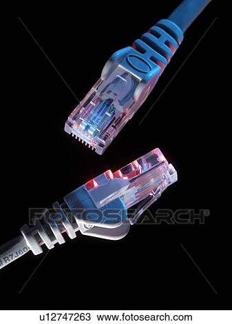 Ethernet network connectors View Large Photo Image Stock Image - Ethernet network connectors. Fotosearch