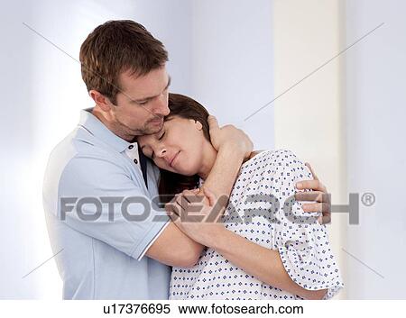 Stock Photography - Expectant parents. Fotosearch