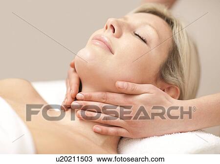 Stock Image - Facial. Fotosearch