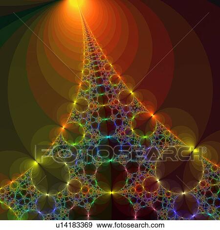 Stock Photo - Fractal, artwork. Fotosearch