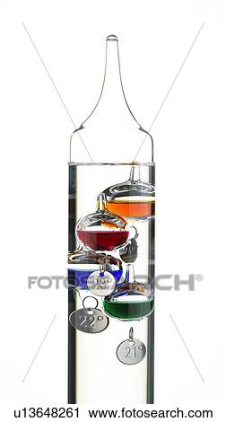 Galileo thermometer View Large Photo Image Stock Image - Galileo thermometer. Fotosearch