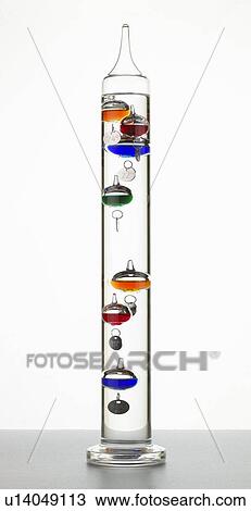 Stock Image - Galileo thermometer. Fotosearch