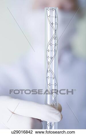 Stock Image - Genetic research. Fotosearch
