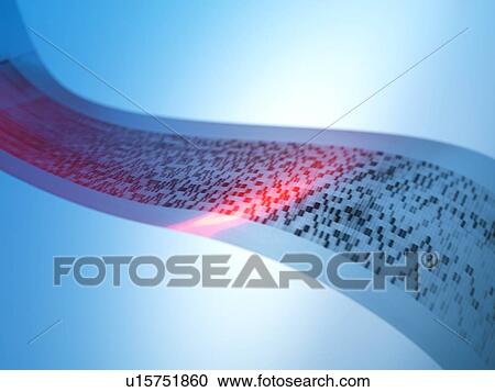 Stock Image - Genetics research. Fotosearch
