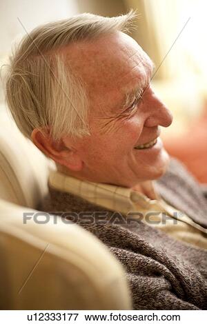 Stock Photo - Happy senior man. Fotosearch