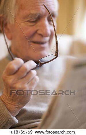 Happy senior man View Large Photo Image Stock Photo - Happy senior man. Fotosearch