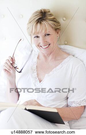 Happy senior woman View Large Photo Image Stock Photo - Happy senior woman. Fotosearch