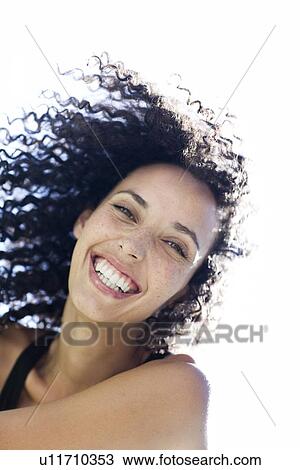 Happy woman View Large Photo Image Stock Image - Happy woman. Fotosearch