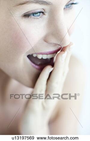 Happy woman View Large Photo Image Stock Photo - Happy woman. Fotosearch