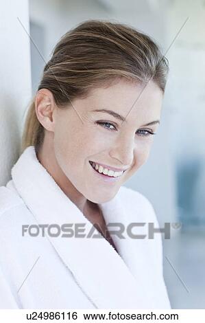 Happy woman View Large Photo Image Stock Photograph - Happy woman. Fotosearch