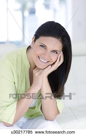 Happy woman View Large Photo Image Stock Photography - Happy woman. Fotosearch