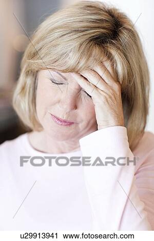 Stock Image - Headache. Fotosearch