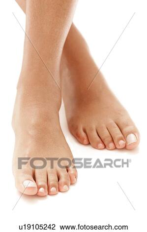 Stock Image - Healthy feet. Fotosearch