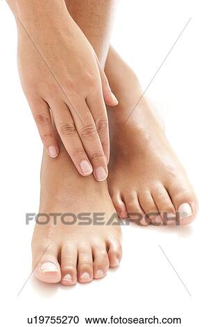 Stock Image - Healthy feet. Fotosearch