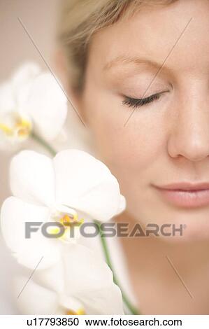Stock Image - Healthy woman. Fotosearch