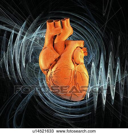 Heartbeat, conceptual artwork View Large Photo Image Stock Image - Heartbeat, conceptual artwork. Fotosearch