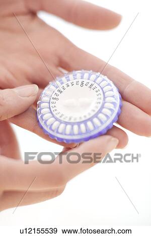Stock Photo - Hormone replacement therapy pills. Fotosearch