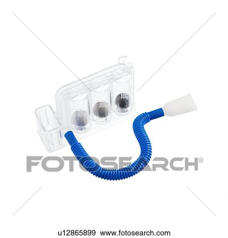 Stock Photo - Incentive spirometer. Fotosearch